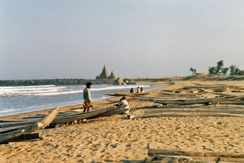 Strand in Mahabalipuram