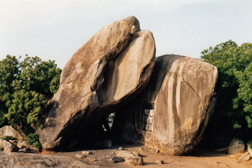 Felsen in Mahabalipuram