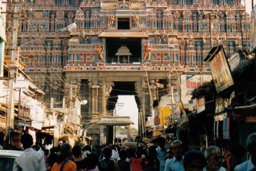 Gopuram Srirangam Ranganathaswami-Tempel 