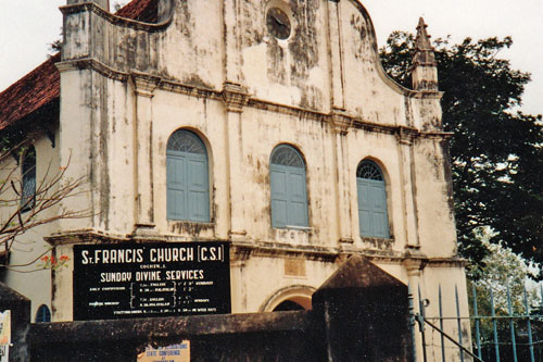 Kirche St. Francis in Cochin