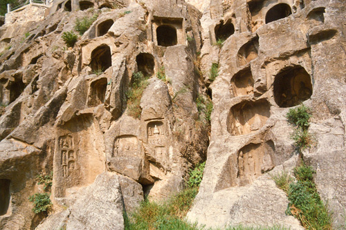 Grotten in Lungmen