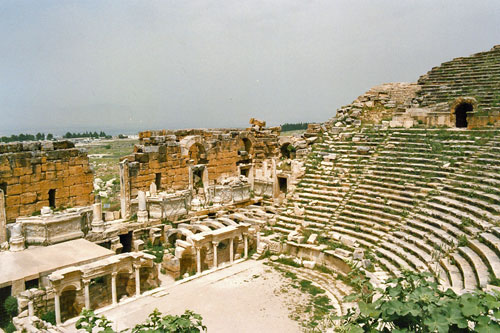 das Odeon von Hierapolis bei Pamukkale