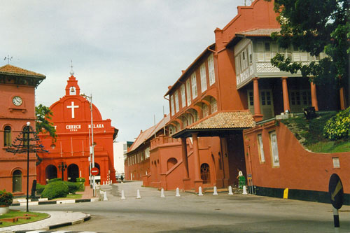 Christliche Kirche in Malacca