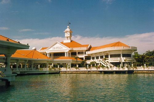 Sentosa Island in Singapur