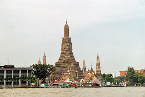 Wat Arun vom Boot aus