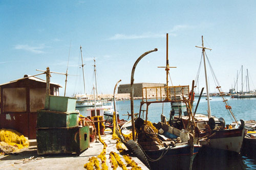 am alten Hafen in Iraklion