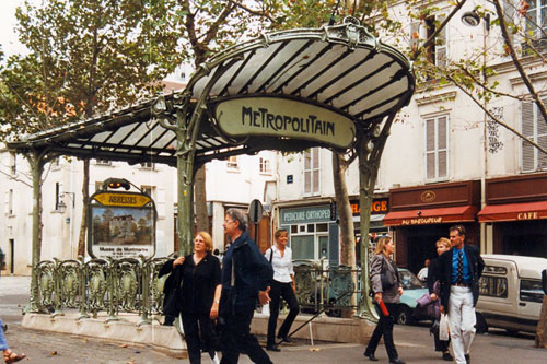 U-Bahn Station Montmartre
