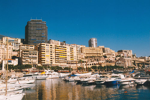 am Hafen in Monte Carlo