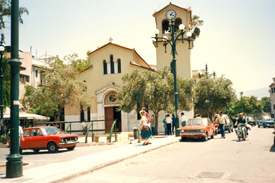 kleine Kirche in Athen