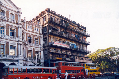 Strasse in Bombay