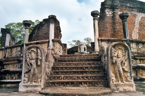 Vatadage Tempel in Pollonaruwa