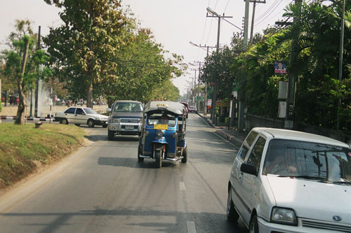 Strasse in Chiang Mai