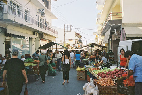 Markt von Timbaki