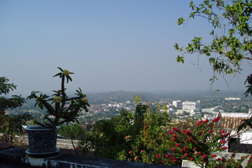 Blick auf Petchaburi
