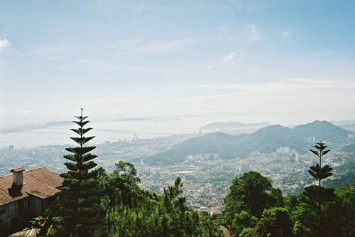 Ausblick vom Penang Hill