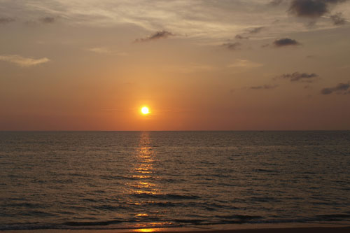 Sonnenuntergang in Bang Niang