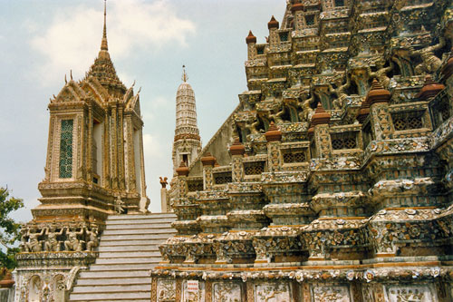 im Wat Arun historisch 1985