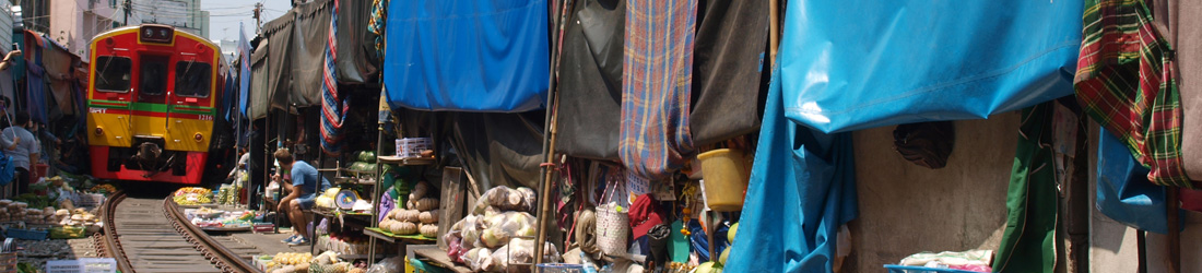 Markt in Mae Klong