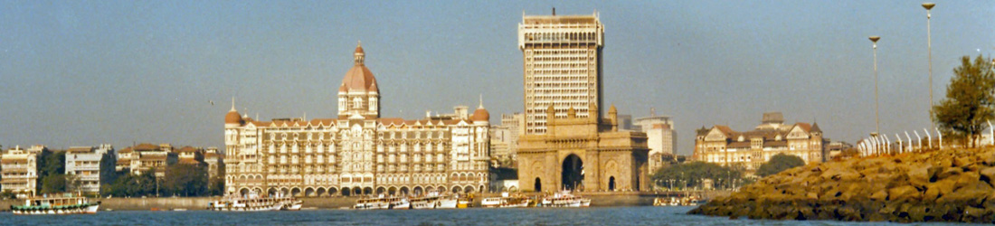 Taj Hotel und Gateway of India