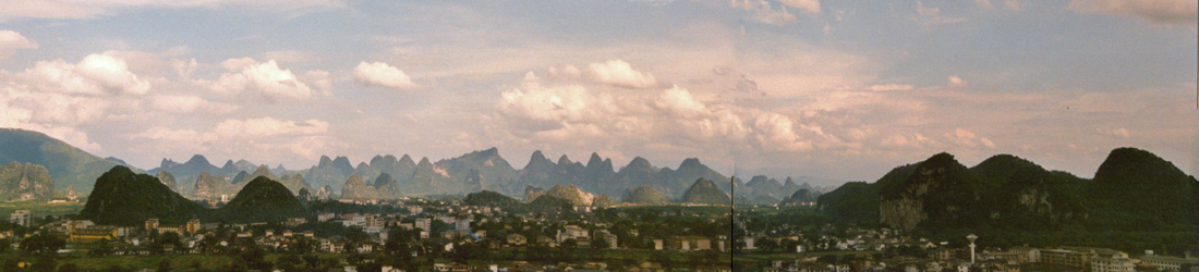 Landschaft bei Guilin
