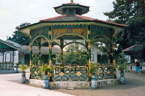 Pavillon im Kraton
