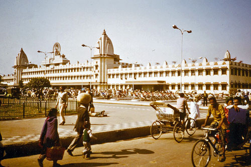 Bahnhof in Varanasi