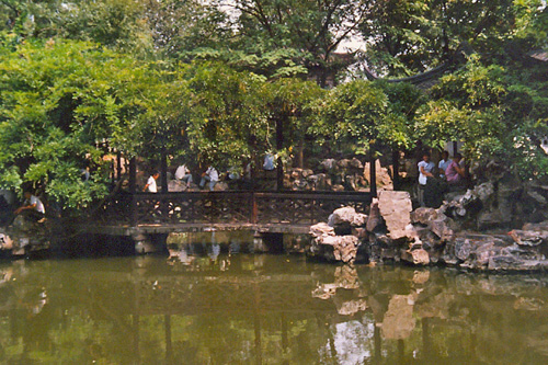 Garten des Verweilens in Suzhou
