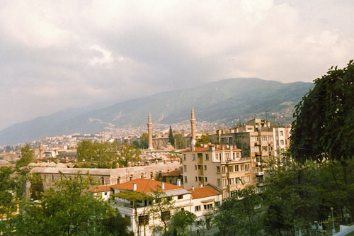Ausblick in Bursa