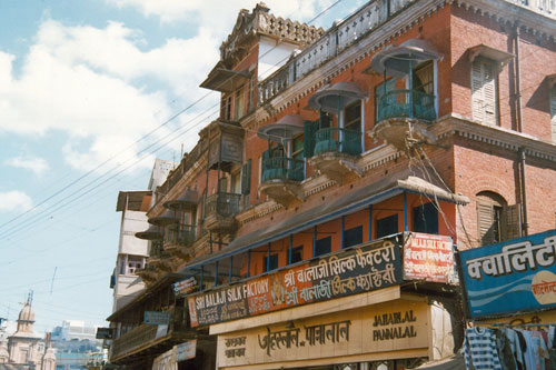 altes Haus in Varanasi