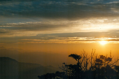 Sonnenaufgang auf dem Tiger Hill