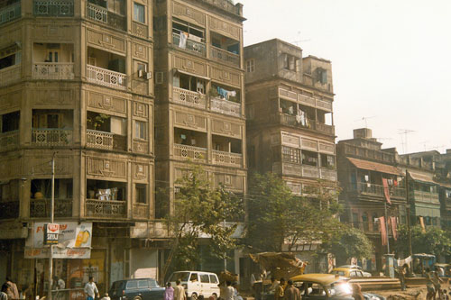 Strasseneindruck in Calcutta