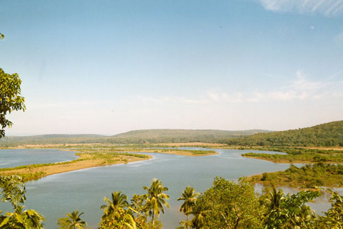 Landschaft am Chapora River