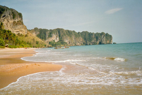 Der Strand von Ao Nang