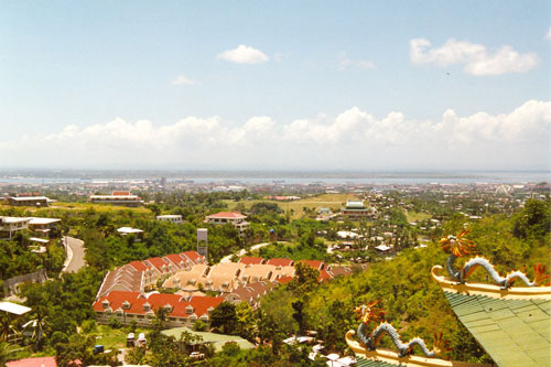 Blick auf Cebu City