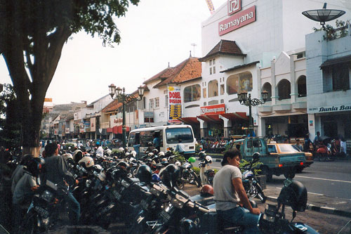 Jalan Malioboro in Yogya