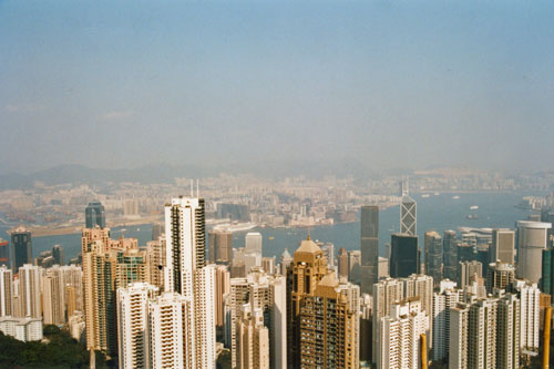Ausblick vom Hongkong Peak