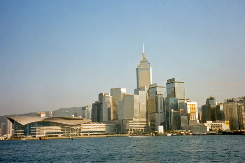 noch mal Skyline von Hongkong