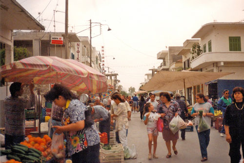 Markt in Mires