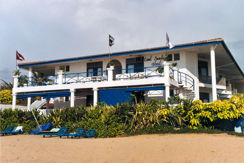 Unser Hotel in Hikkaduwa