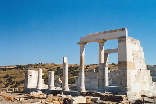 Demetria Tempel auf Naxos
