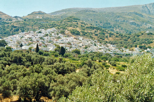 Bergdorf Moni auf Naxos