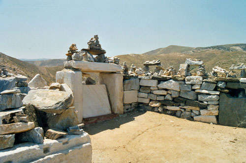 Das Grab von Homer in Ios