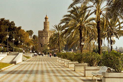 Torre del Oro in Sevilla