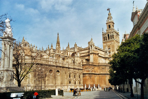 der Palast in Sevilla