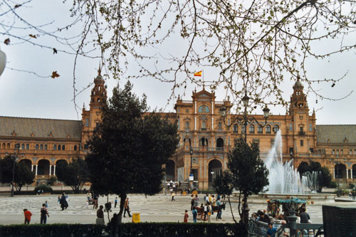 Plaza de Espa�a in Sevilla
