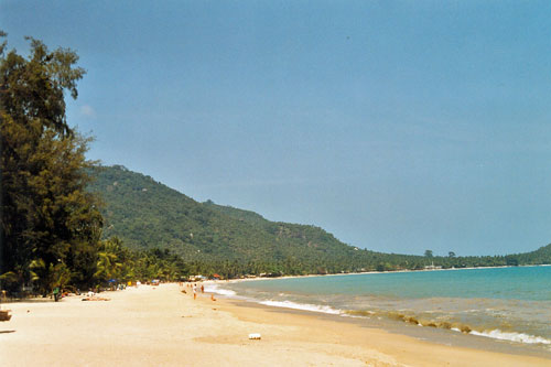 Strand in Lamai