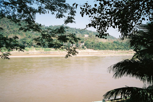 Der Mekong in Luang Prabang