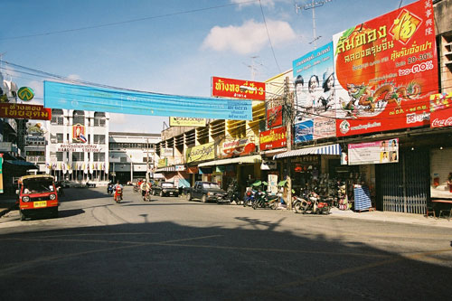 Strasse in Hat Yai