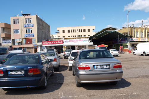 Parkplatz am Markt in Manavgat
