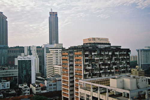 Ausblick vom Hotel Radius International in Kuala Lumpur
